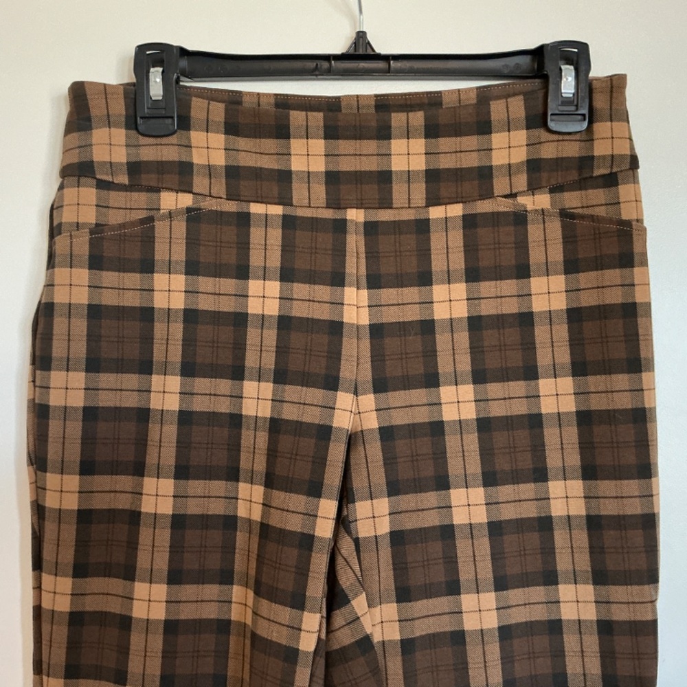 Charter Club Cambridge Slim pant, Plaid size 6